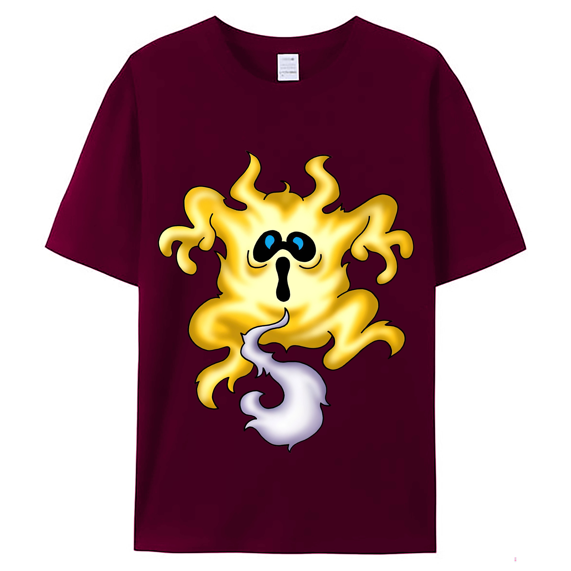 （画像用） ドラゴンクエスト Doragon Kuesuto Dragon Quest レディースカジュアルプリントTシャツ（綿100％）